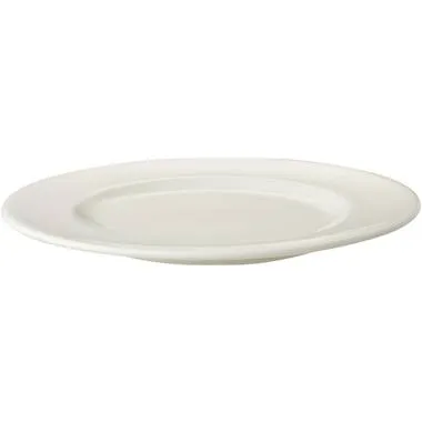 Diner bord met brede rand