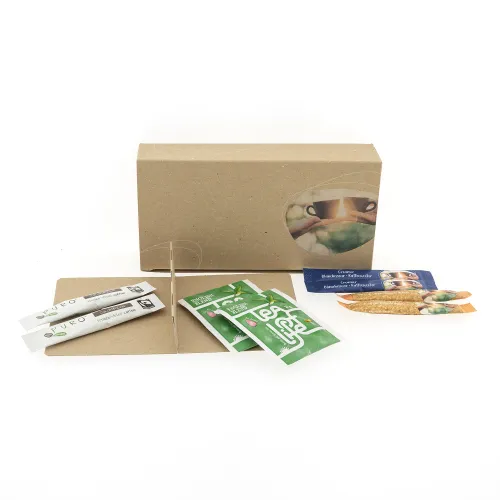 Juego de café y té 2P con café instantáneo