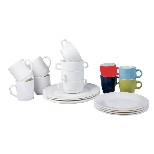 Servies pakket Zenix Intensity 4 personen