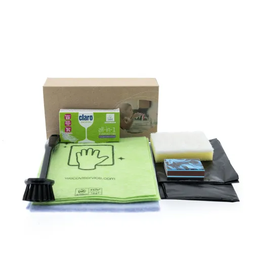 Kit de limpieza 6 con cepillo lavavajillas