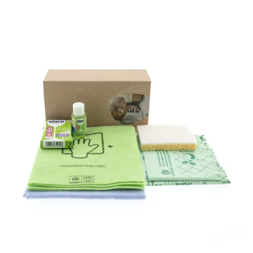 Kit de limpieza ecológico con pastillas