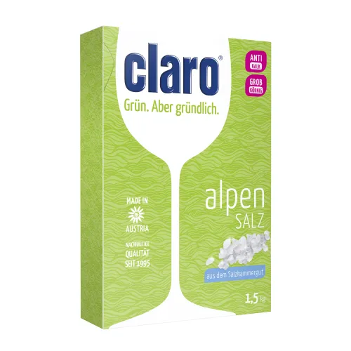 Sal regeneradora lavavajillas 1.5 kg, Claro Eco