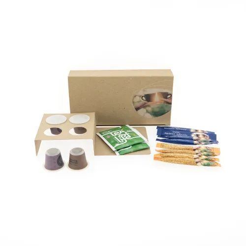 Kit de café y té 4P con cápsulas De Koffiejongens