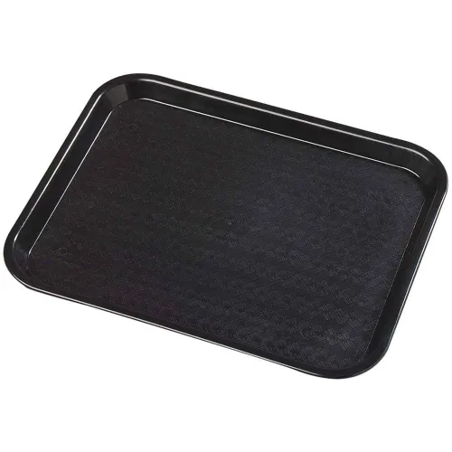 Dienblad anti-slip zwart