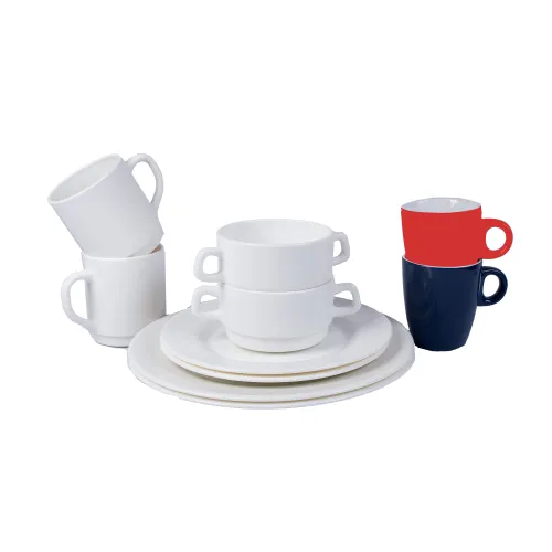 Servies pakket Zenix Intensity 2 personen