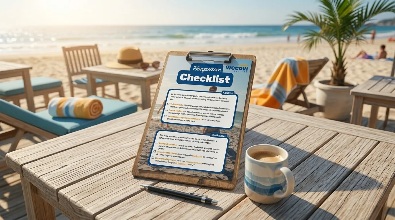 Hoogseizoen checklist
