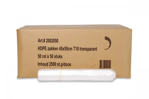 Pedaalemmerzak 45 x 50 cm HDPE, rol