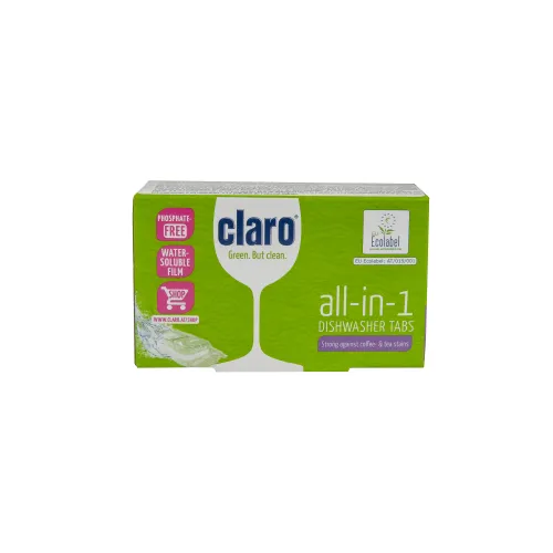 Pastillas para lavavajillas 5 unidades, Claro Eco