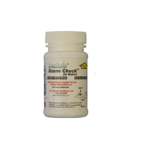 Aqueous Ozone teststrips in pot